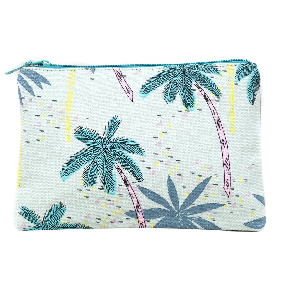 Organism, Textile, Leaf, Botany, Cushion, Flowering plant, Linens, Aqua, Teal, Embroidery, 