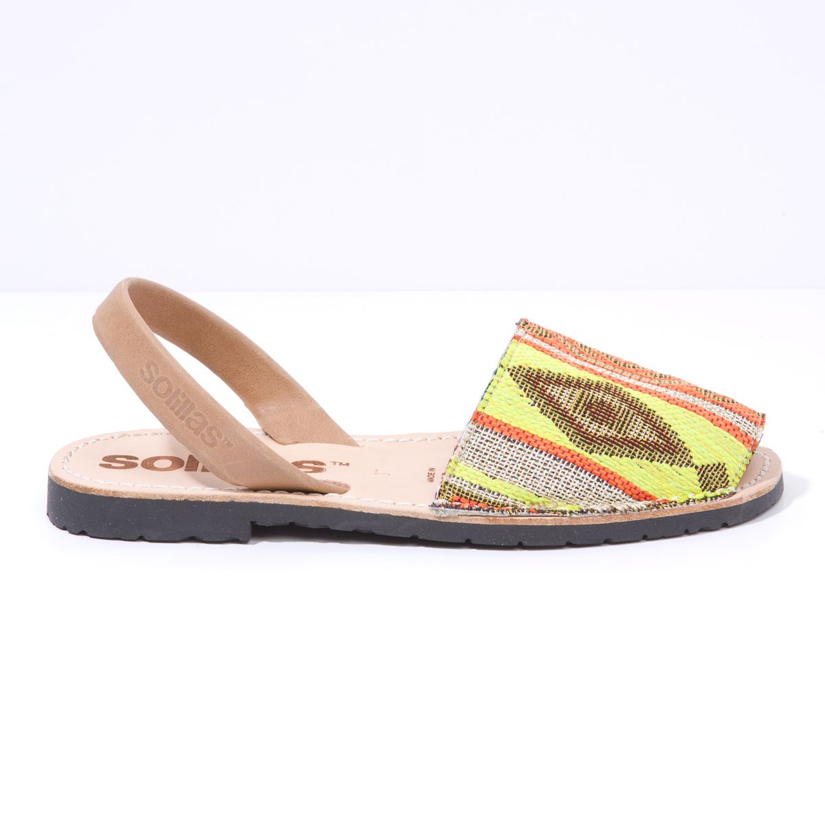 Brown, Slipper, Tan, Beige, Eye glass accessory, Peach, Flip-flops, Walking shoe, Stitch, Skate shoe, 