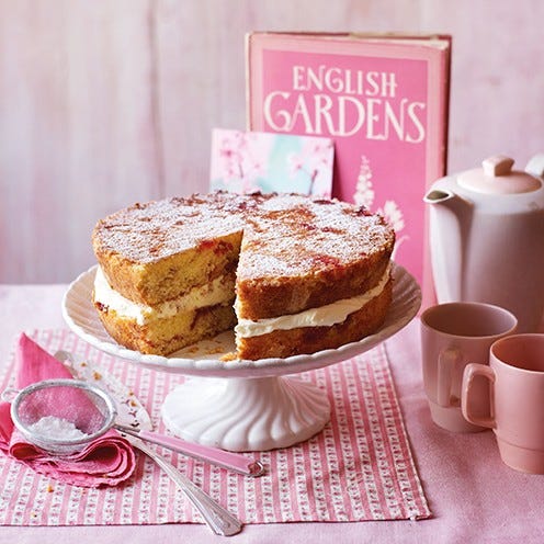 marbled victoria sandwich raspberry recipes