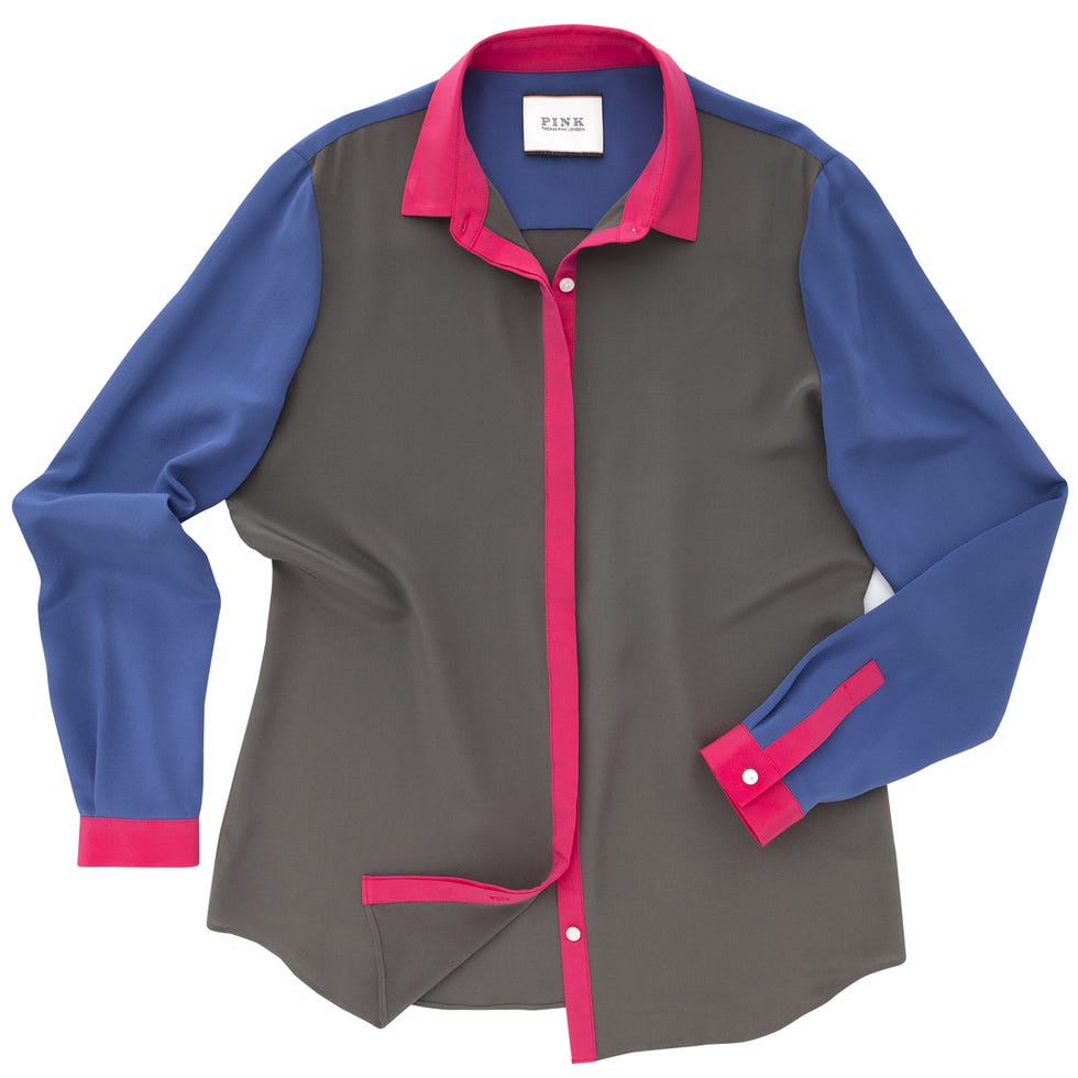 Blue, Product, Collar, Sleeve, Red, Textile, Outerwear, Jacket, Magenta, Coat, 