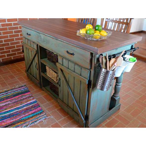 Floor, Room, Flooring, Cabinetry, Teal, Countertop, Turquoise, Kitchen appliance accessory, Kitchen, Drawer, 
