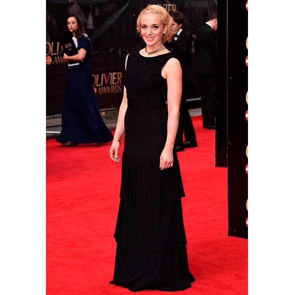 Clothing, Dress, Flooring, Shoulder, Outerwear, Carpet, Premiere, Formal wear, Coat, Style, 