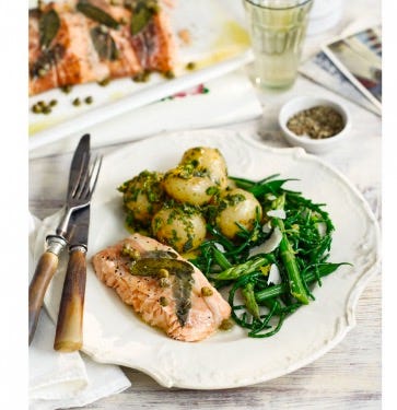 best asparagus recipes samphire, asparagus and green bean salad