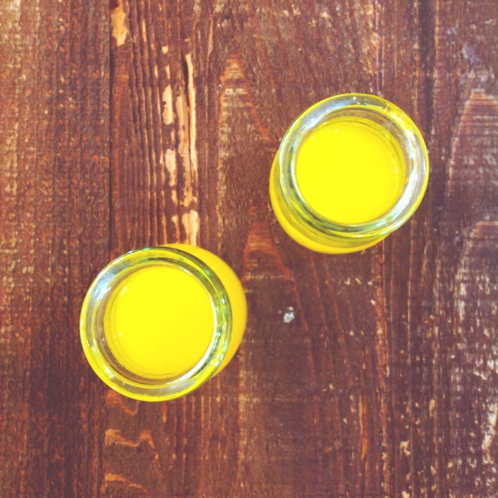 Yellow, Liquid, Ingredient, Drink, Serveware, Oil, Ghee, Gyokuro, Wheat germ oil, Green tea, 