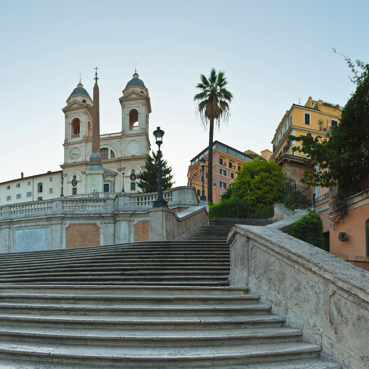 Stairs, Finial, Dome, Byzantine architecture, Handrail, Place of worship, Arecales, Dome, Palm tree, Holy places, 