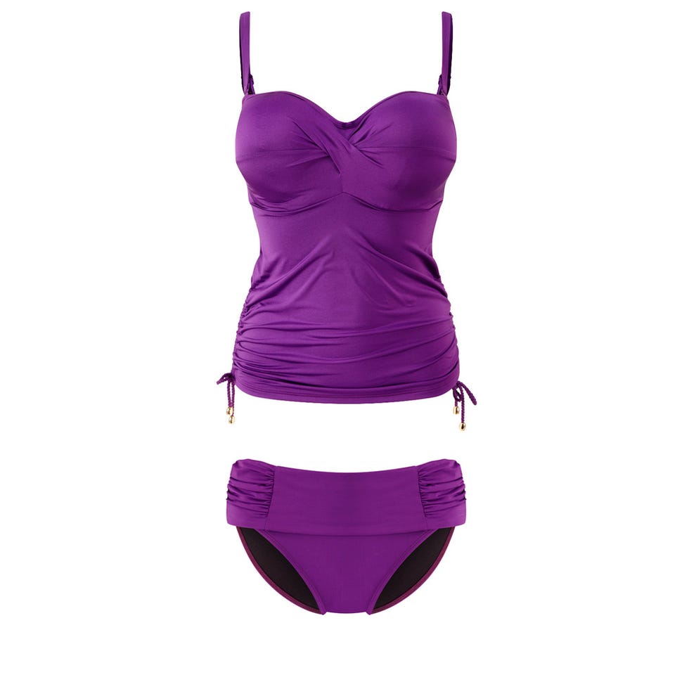 Purple, Violet, Magenta, Lavender, Costume accessory, Brassiere, Costume, Undergarment, Lingerie top, Graphics, 
