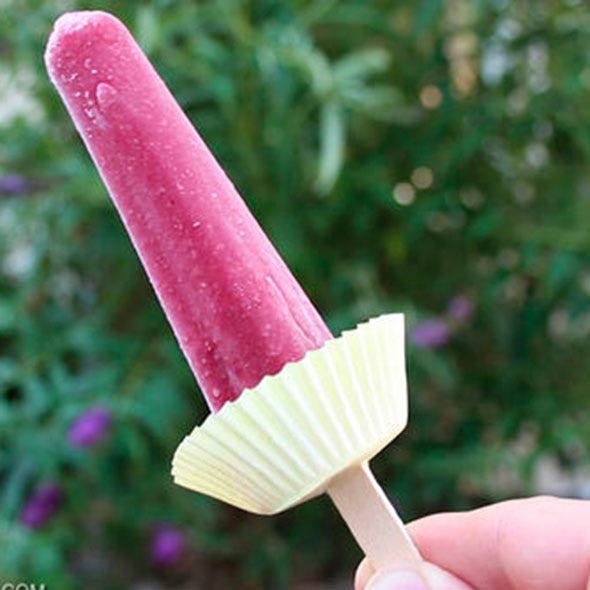 Food, Ingredient, Dessert, Pink, Cone, Ice pop, Frozen dessert, Confectionery, Magenta, Ice cream bar, 