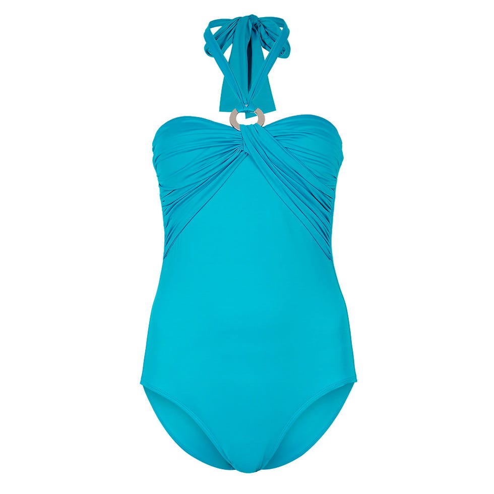 Blue, Sleeve, Shoulder, Teal, Turquoise, Aqua, Dress, Electric blue, Azure, Cobalt blue, 