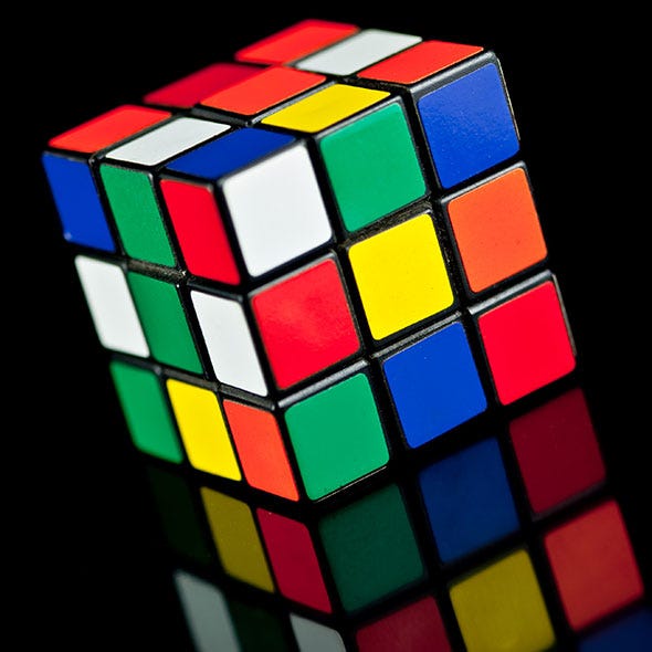 Colorfulness, Blue, Green, Rubik's cube, Red, Puzzle, Light, Mechanical puzzle, Rectangle, Carmine, 