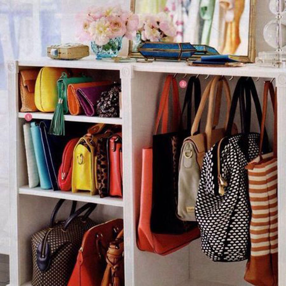 Room, Textile, Shelving, Bag, Fashion, Shelf, Collection, Home accessories, Closet, Clothes hanger, 