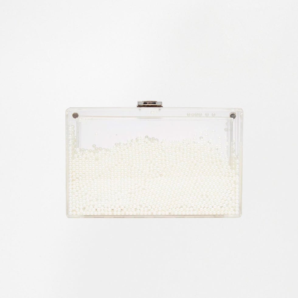 Rectangle, Beige, Silver, 