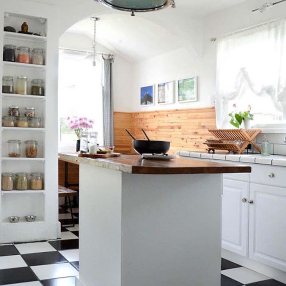 Lighting, Room, Floor, Interior design, Ceiling, Light fixture, Countertop, Flooring, Interior design, Home appliance, 