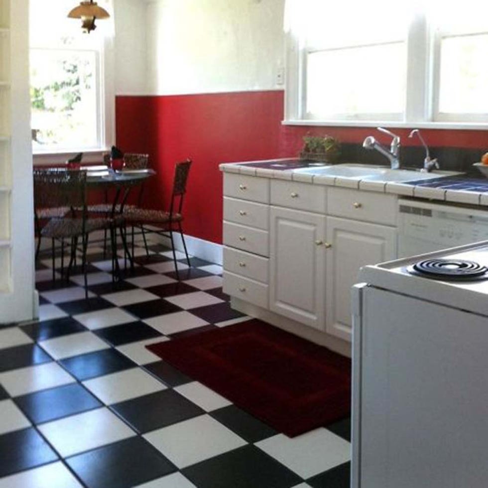 Wood, Floor, Room, Flooring, Interior design, Property, Tile, Drawer, Cabinetry, Hardwood, 