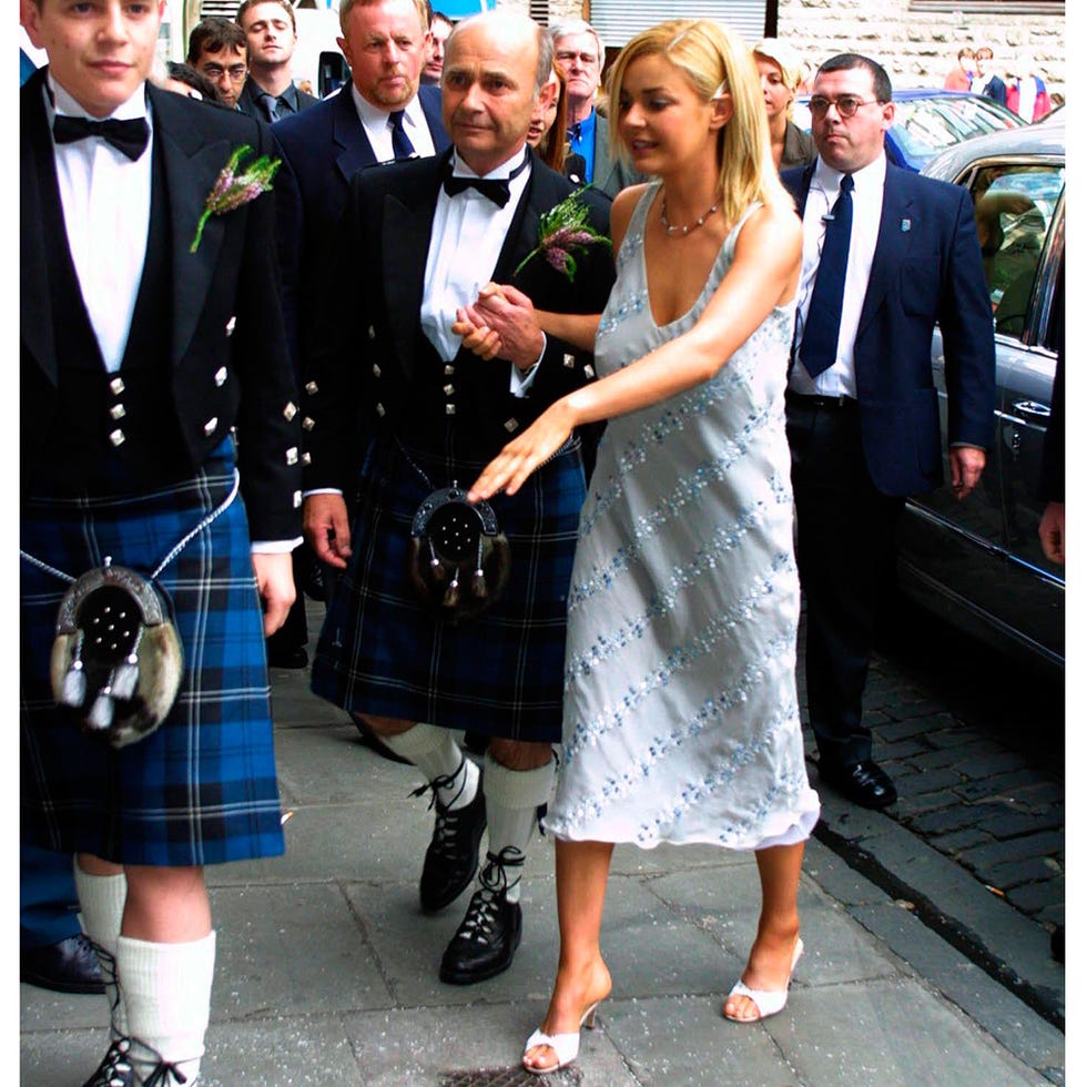 Clothing, Trousers, Coat, Plaid, Outerwear, Pattern, Tartan, Suit, Dress, Formal wear, 