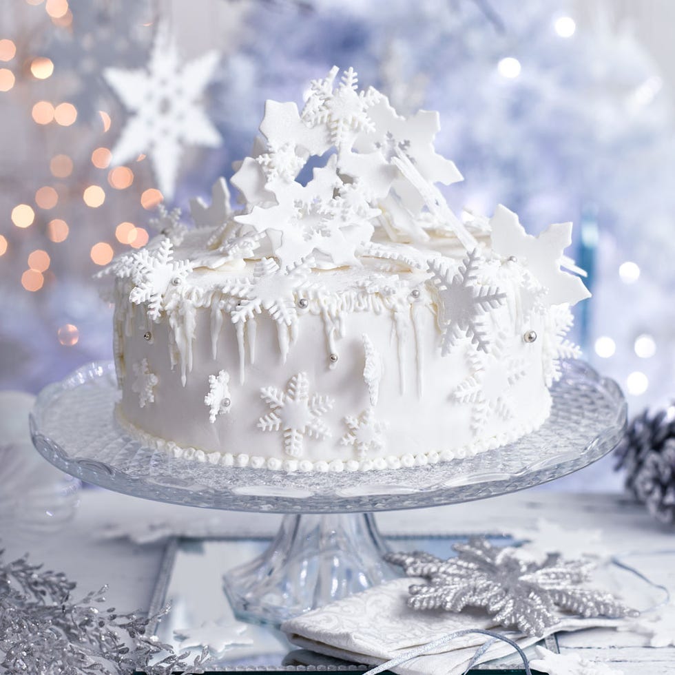 christmas cake decoration ideas snowstorm christmas cake decoration
