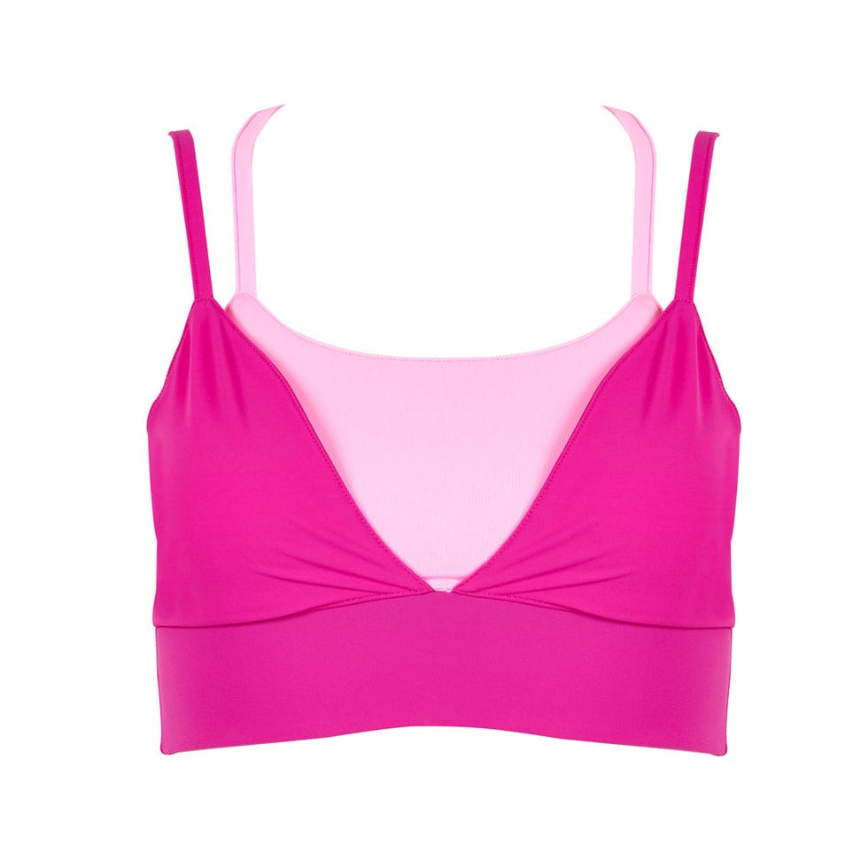 Product, Red, Magenta, Pink, Undergarment, Brassiere, Fashion accessory, Fashion, Bag, Shoulder bag, 