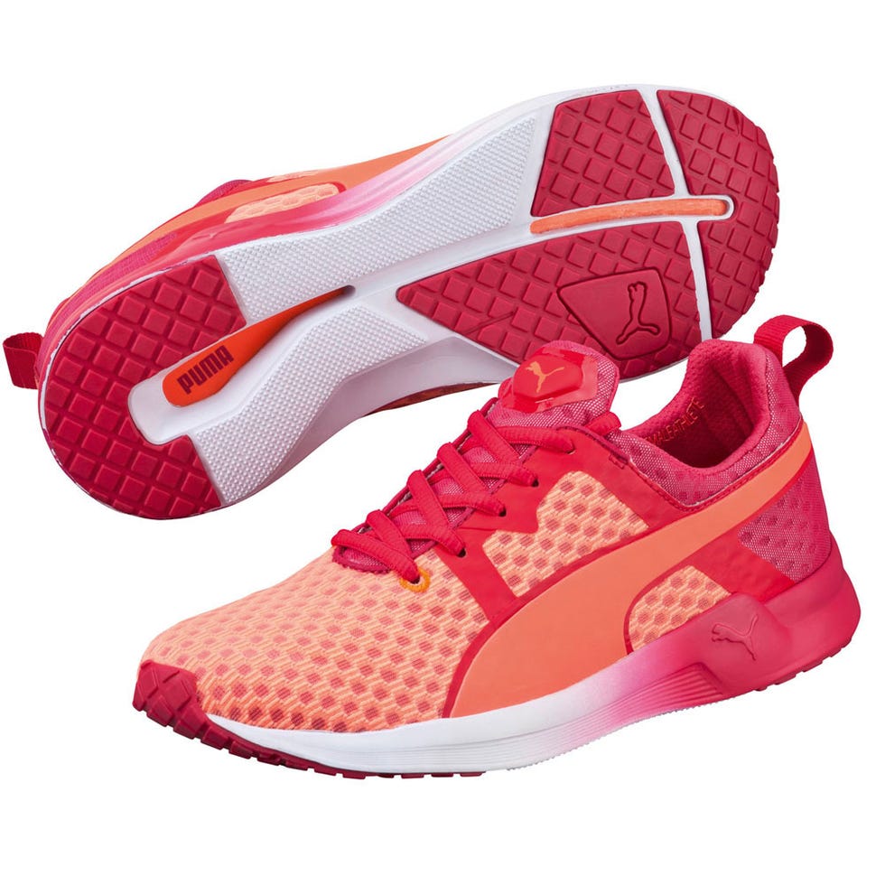 Footwear, Product, Brown, Shoe, Red, White, Orange, Pink, Magenta, Pattern, 