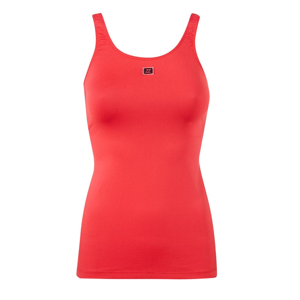 Product, Red, Dress, Sleeveless shirt, Orange, Carmine, Neck, One-piece garment, Coquelicot, Day dress, 