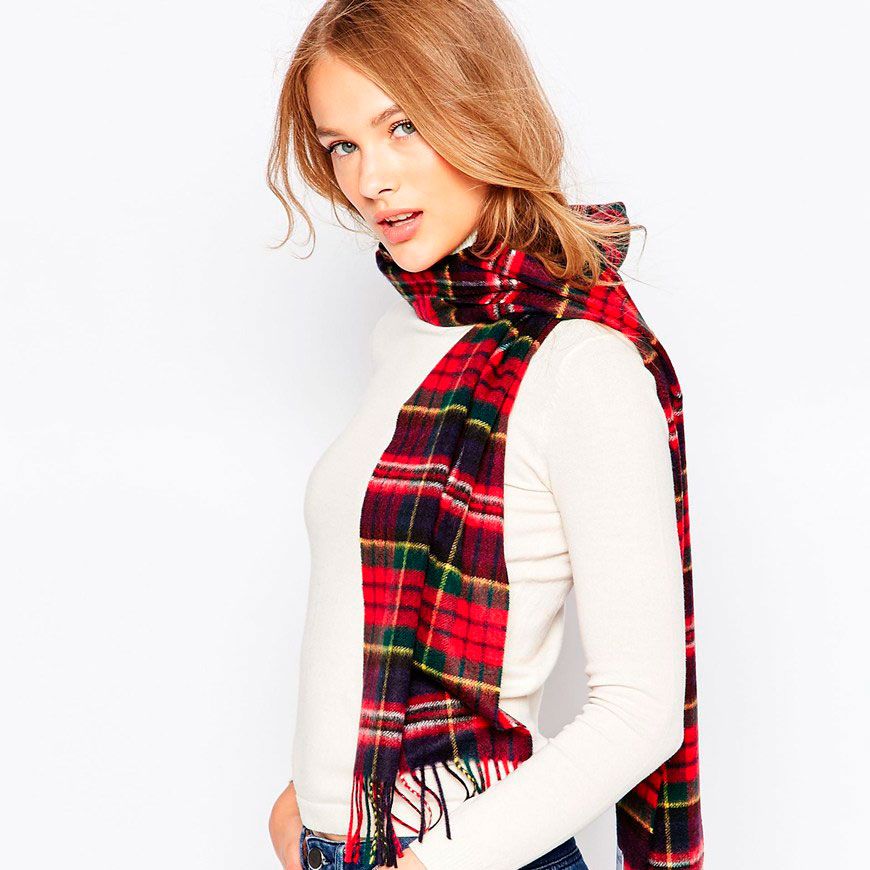 Clothing, Plaid, Tartan, Sleeve, Shoulder, Textile, Pattern, Collar, Style, Fashion model, 