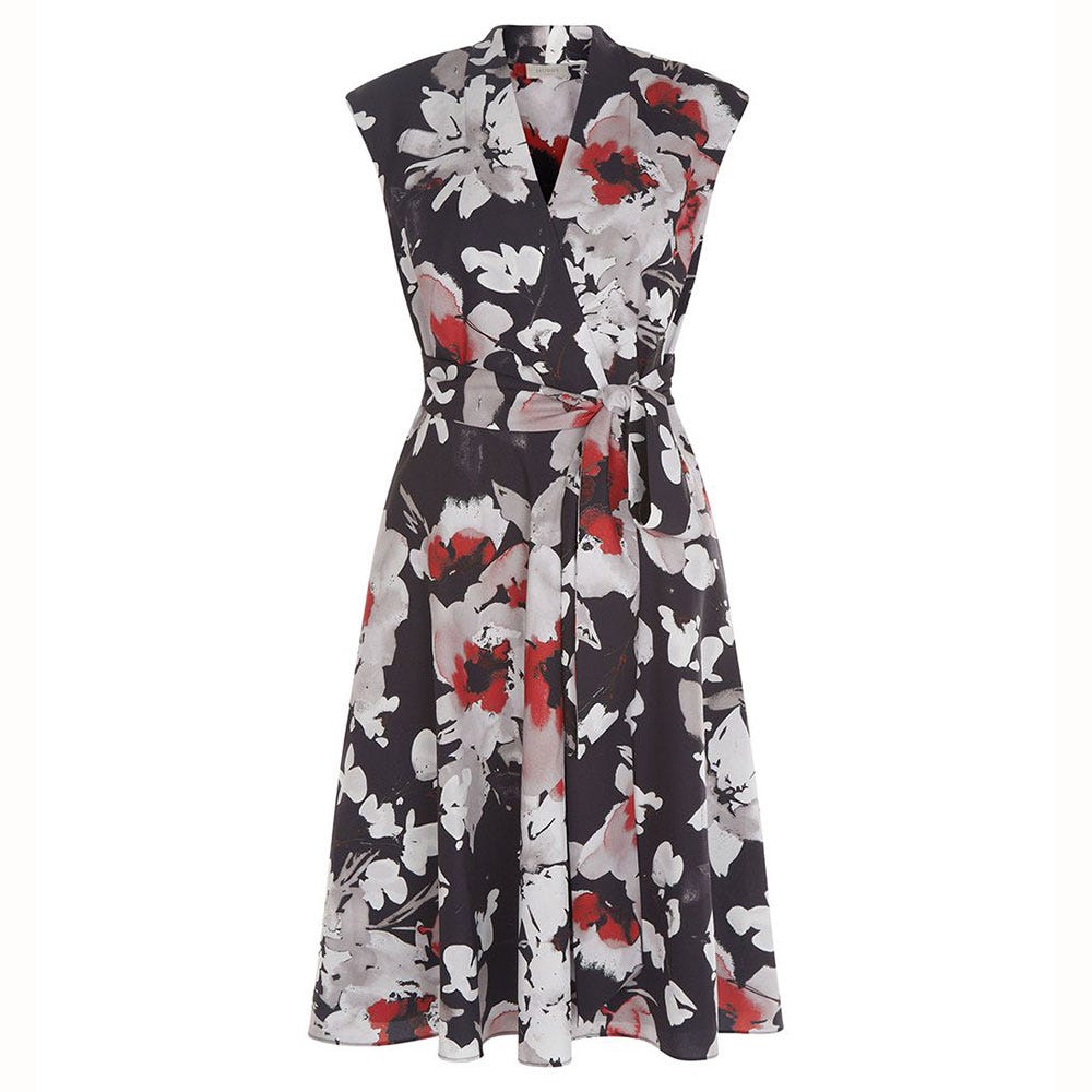 Clothing, Sleeve, Dress, Textile, Pattern, One-piece garment, Formal wear, Style, Collar, Day dress, 