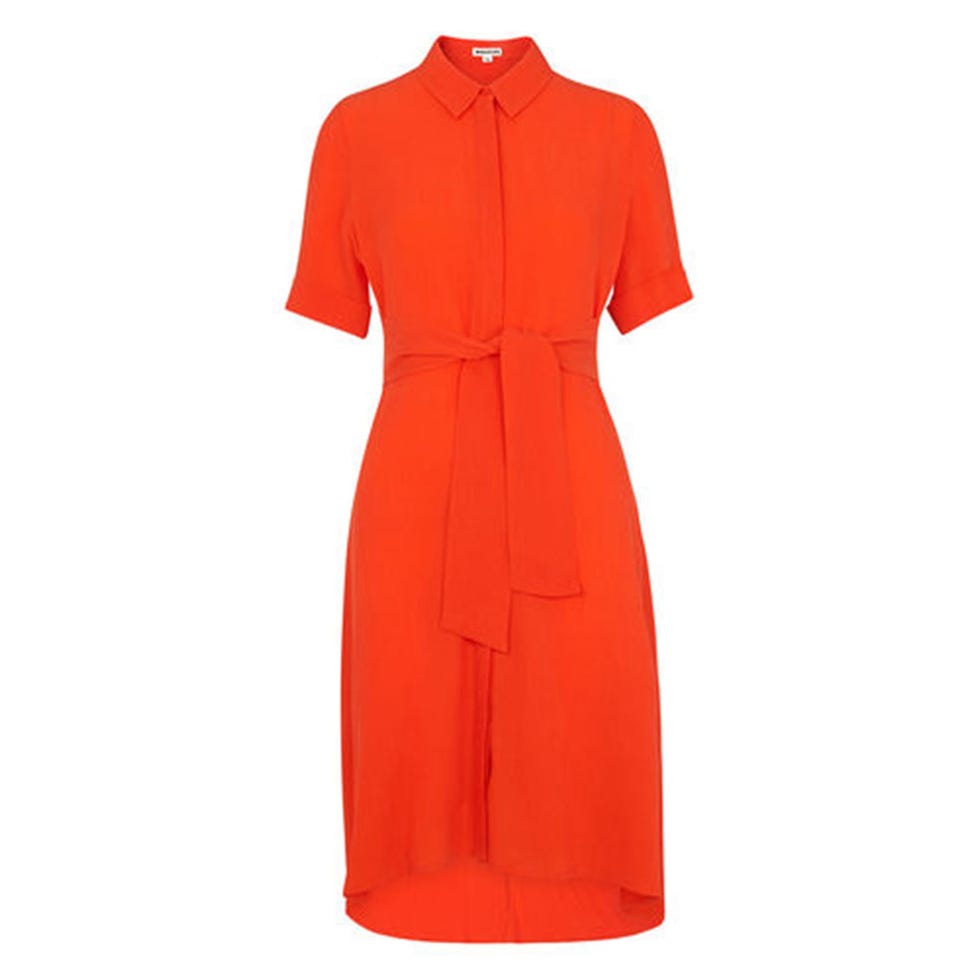 Collar, Sleeve, Red, Orange, Carmine, Pattern, Maroon, Coquelicot, Peach, Fashion design, 