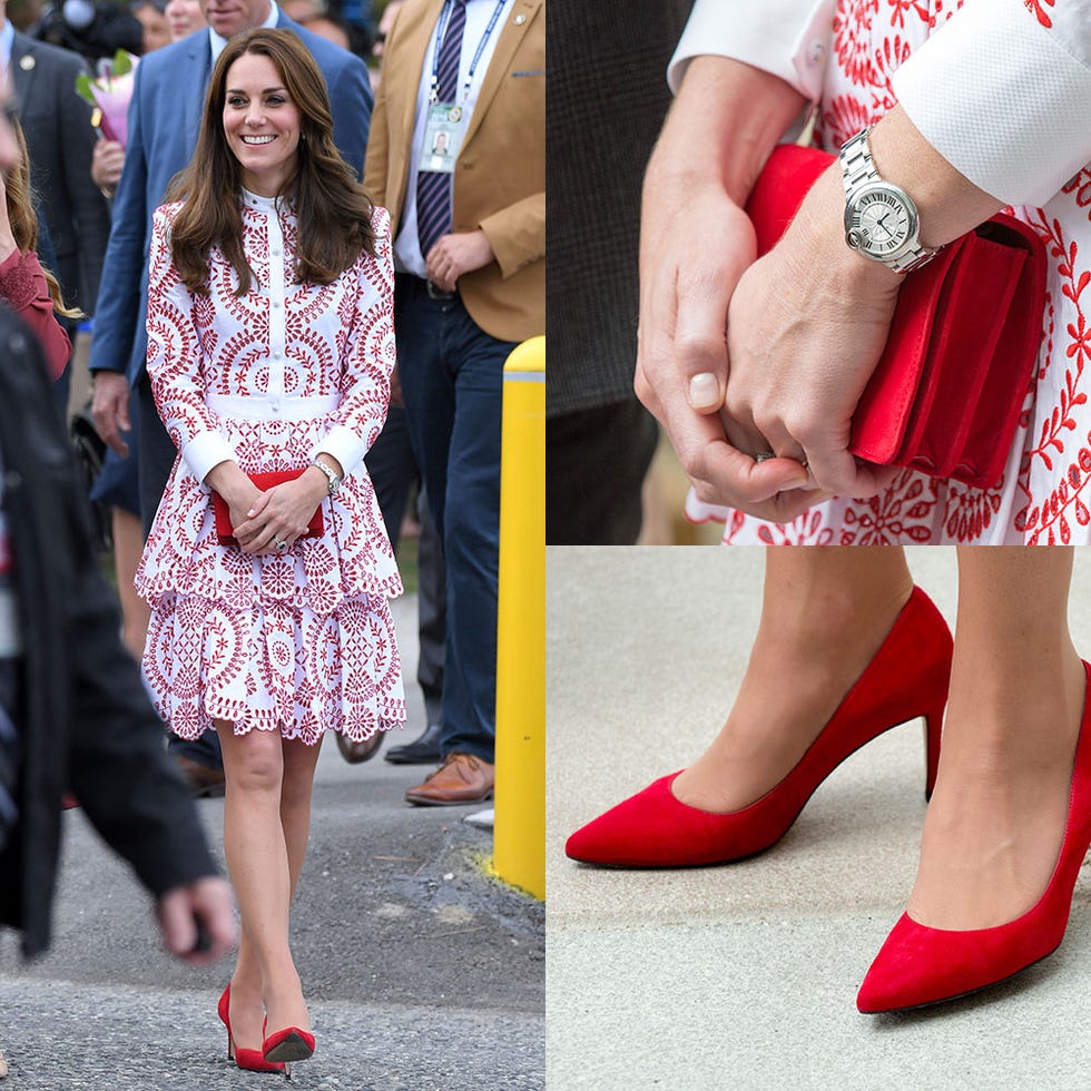 Footwear, White, Street fashion, Pink, Red, High heels, Leg, Clothing, Shoe, Fashion, 