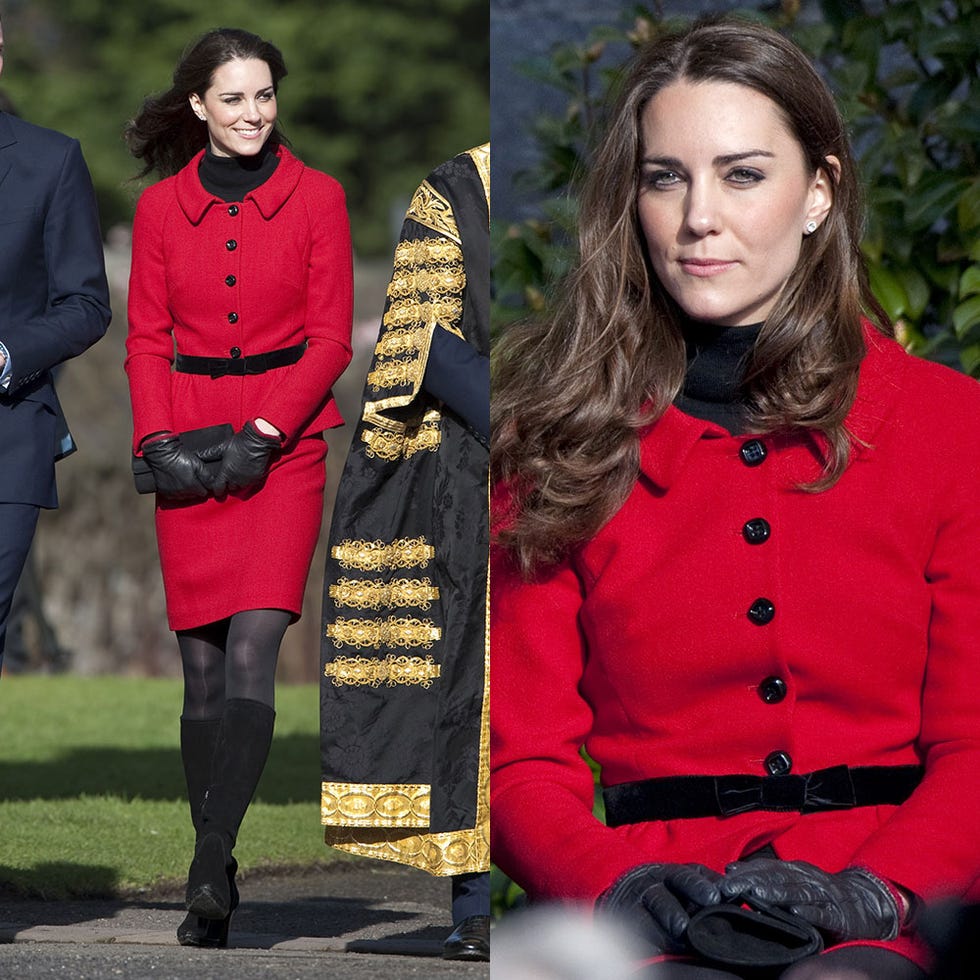 Clothing, Fashion, Outerwear, Riding boot, Footwear, Coat, Long hair, Jacket, Glove, Tights, 