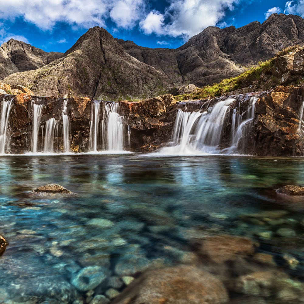 Body of water, Nature, Natural landscape, Water resources, Water, Mountainous landforms, Landscape, Fluid, Highland, Watercourse, 