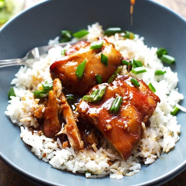 Steamed rice, Food, White rice, Rice, Ingredient, Cuisine, Jasmine rice, Dish, Recipe, Meat, 