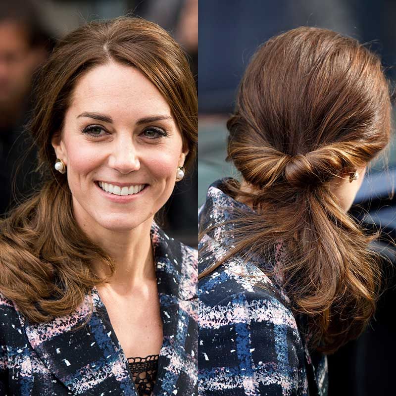 Kate Middleton Isn't Too Busy For This Easy Hairstyle—And Neither Are You |  SELF