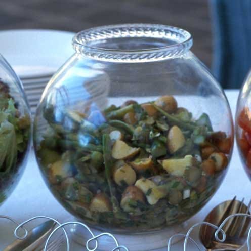 potato salad recipes minted new potato and asparagus salad
