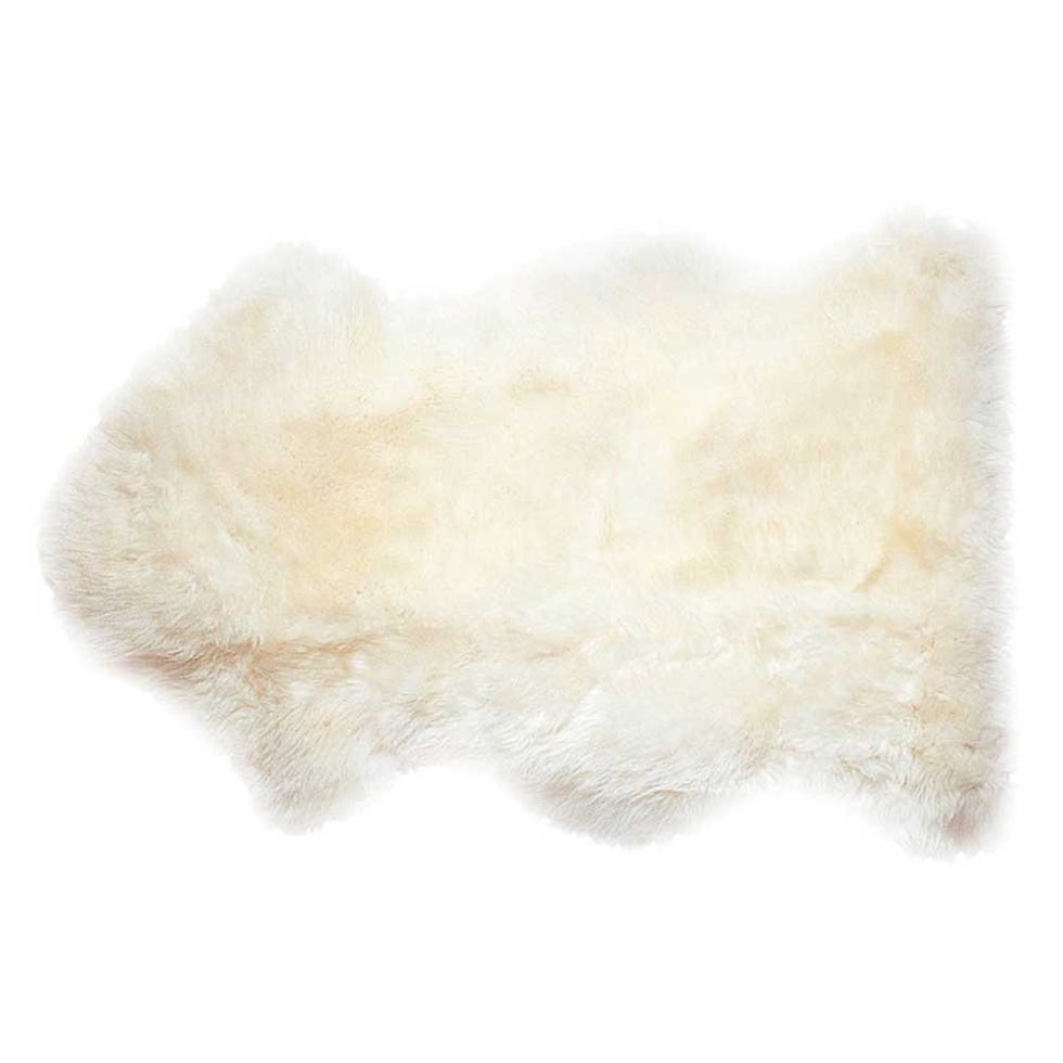 Fur, Wool, Beige, 
