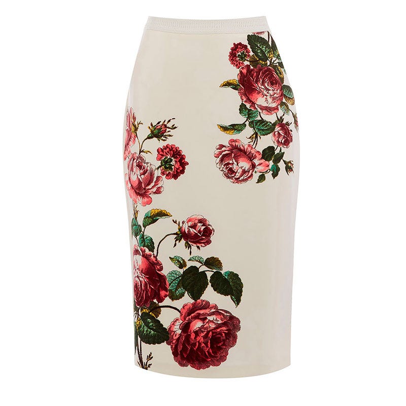 Clothing, Pencil skirt, Waist, Plant, Flower, 