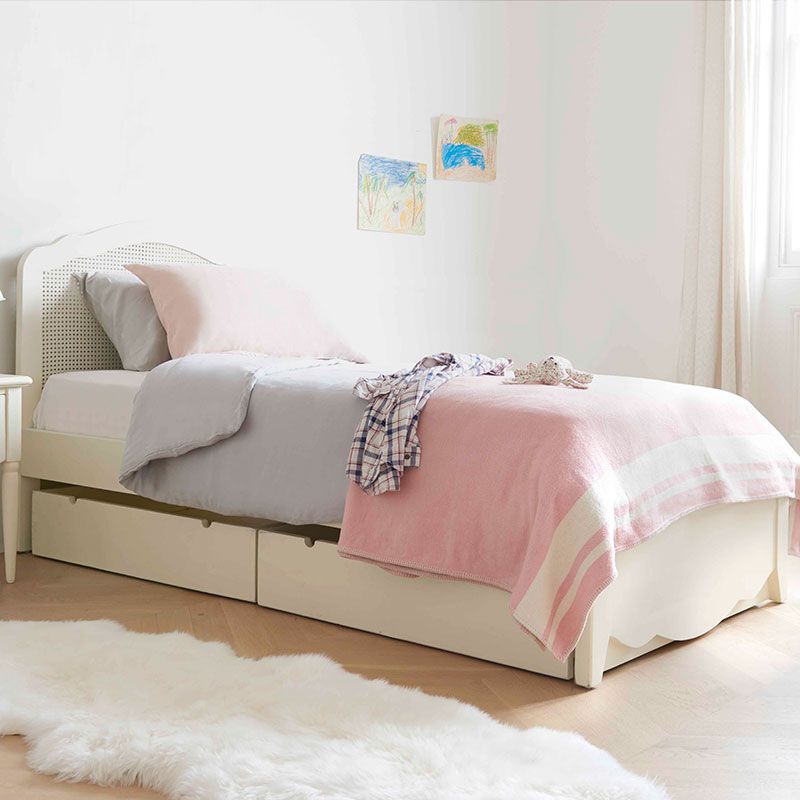 Furniture, Bed, Bed frame, Bedroom, Bed sheet, Bedding, Product, Room, Mattress, Pink, 