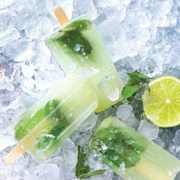mojito popsicle