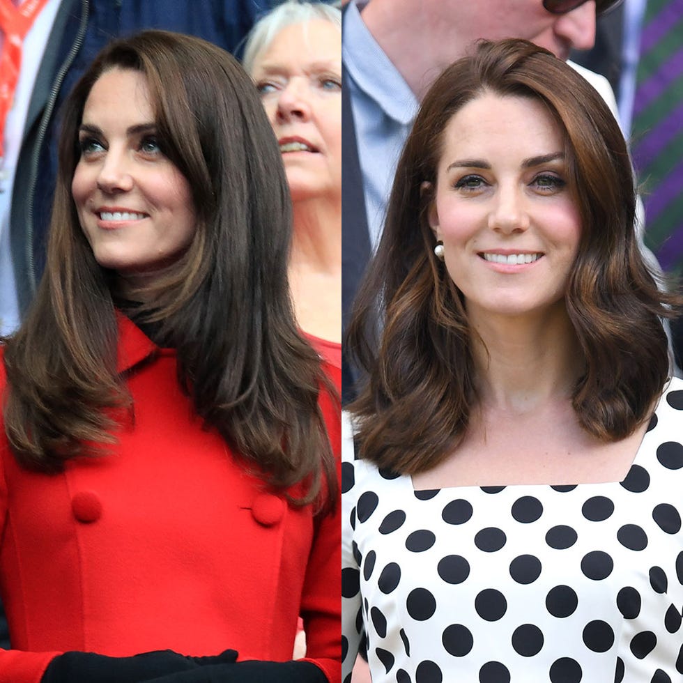 Hair, Face, Hairstyle, Eyebrow, Polka dot, Chin, Blond, Long hair, Makeover, Hair coloring, 