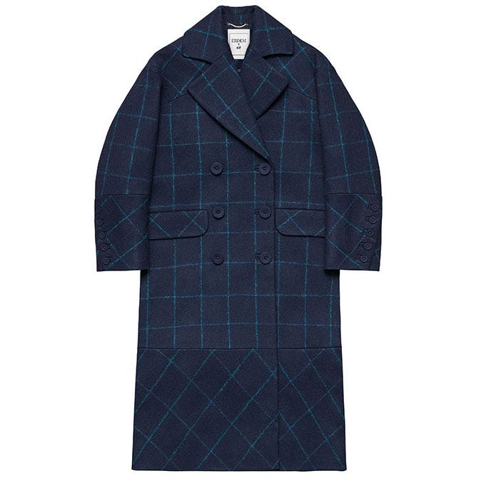 Clothing, Outerwear, Sleeve, Coat, Overcoat, Pattern, Collar, Design, Jacket, Button, 