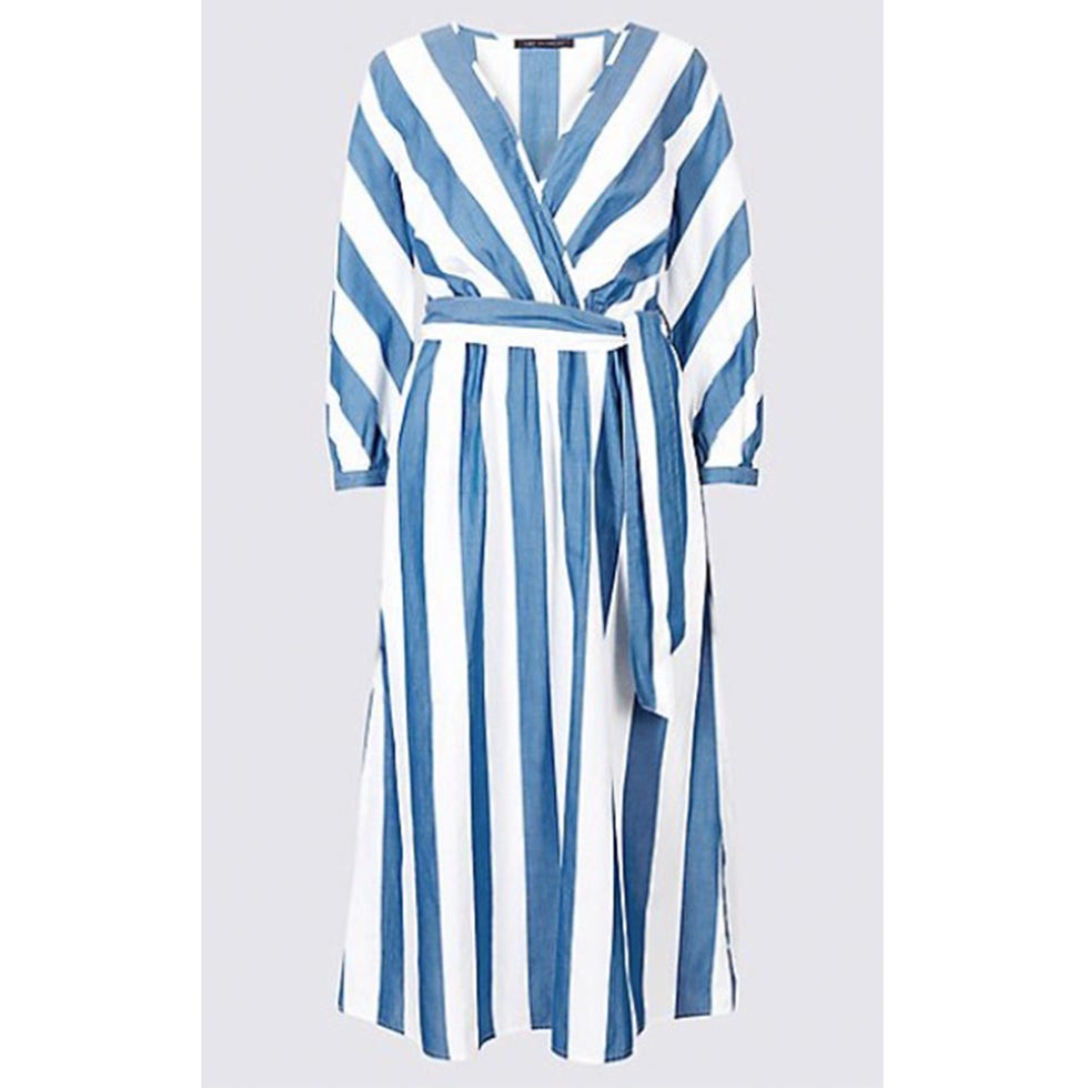 Clothing, Day dress, White, Dress, Sleeve, Turquoise, Robe, Outerwear, Cover-up, Electric blue, 