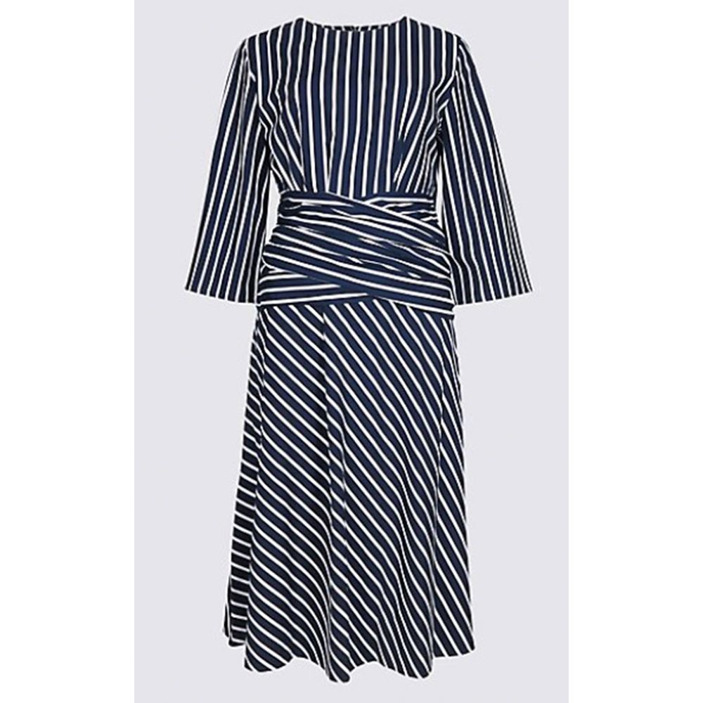 Clothing, Day dress, White, Black, Dress, Sleeve, Pattern, Black-and-white, Pattern, Robe, 