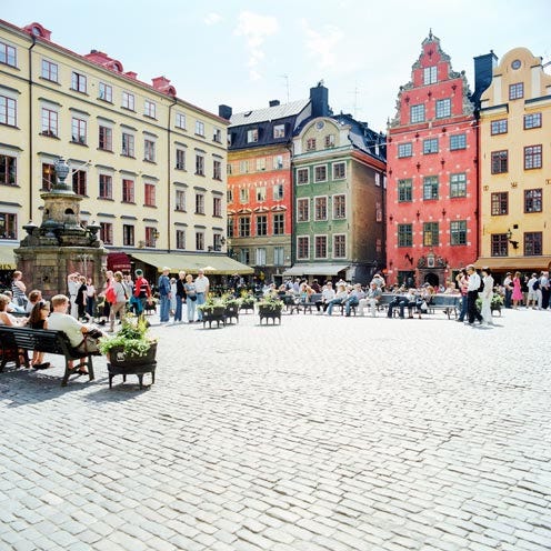 Window, Town, City, Public space, Mixed-use, Urban design, Town square, Street, Outdoor furniture, Plaza, 
