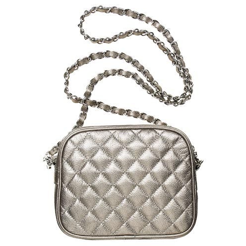 White, Bag, Style, Font, Grey, Luggage and bags, Beige, Chain, Shoulder bag, Silver, 