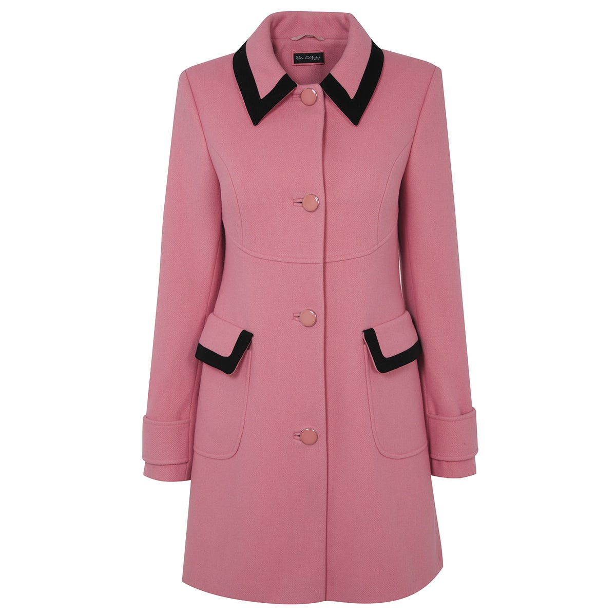 Product, Coat, Collar, Sleeve, Dress shirt, Textile, Outerwear, Standing, Pink, Formal wear, 