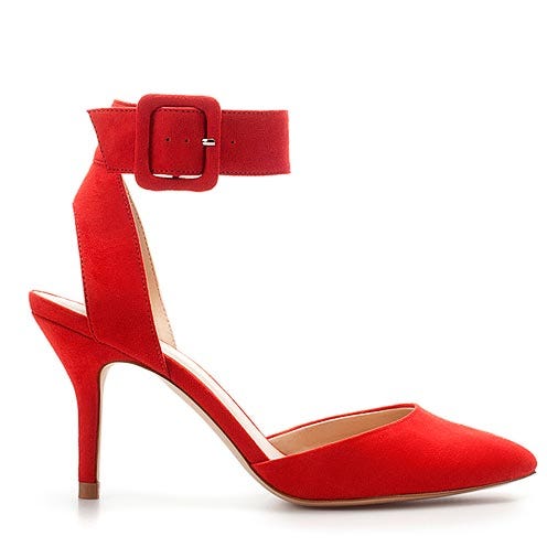 Footwear, Red, High heels, Basic pump, Carmine, Sandal, Maroon, Material property, Dancing shoe, Design, 