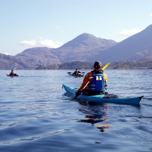 Recreation, Kayaking, Mountainous landforms, Boating, Water, Boat, Canoeing, Kayak, Watercraft, Mountain range, 