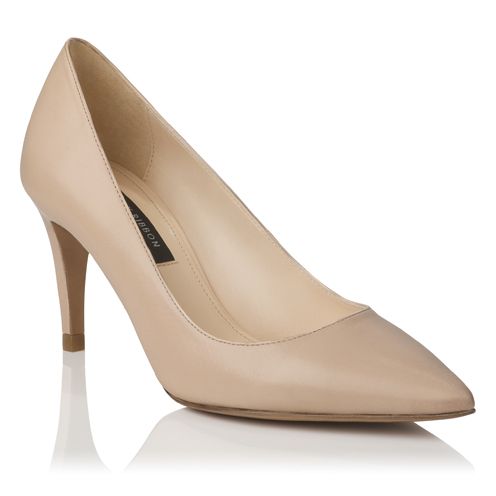 Footwear, Brown, White, Tan, Fashion, High heels, Beige, Basic pump, Material property, Leather, 