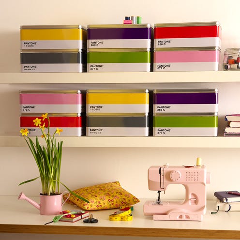 Yellow, Shelving, Interior design, Rectangle, Vase, Flowerpot, Shelf, Household appliance accessory, Flower Arranging, Artifact, 