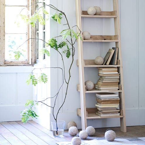 Wood, Shelf, Shelving, Wall, Fixture, Beige, Plywood, Twig, Ball, Bookcase, 
