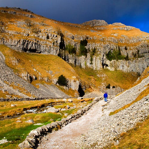 Mountainous landforms, Highland, Mountain, Slope, Bedrock, Geology, Trail, Walking, Formation, Outcrop, 