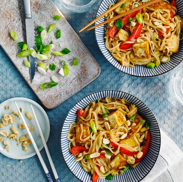 best vegetarian recipes tofu pad thai