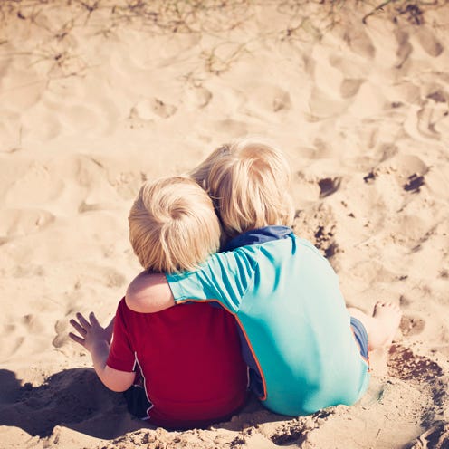 Sand, People in nature, Beach, Summer, People on beach, Vacation, Back, Love, Building material, Singing sand, 